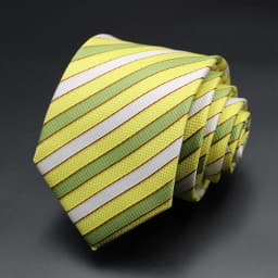 Tie Gravatas Fashion Wholesale Woven Striped Necktie Wedding Accessories Blue Man Fit Group Party Office Neck Ties