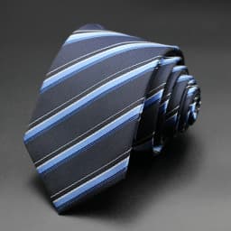 Tie Gravatas Fashion Wholesale Woven Striped Necktie Wedding Accessories Blue Man Fit Group Party Office Neck Ties