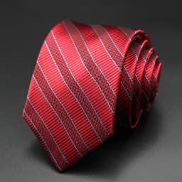 Tie Gravatas Fashion Wholesale Woven Striped Necktie Wedding Accessories Blue Man Fit Group Party Office Neck Ties