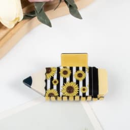 Women Pencil Hair Claw Clips Back To School Hair Claw Clip Cute Funny Teacher Bobby Pins Suitable for Many Hairstyles Headwear