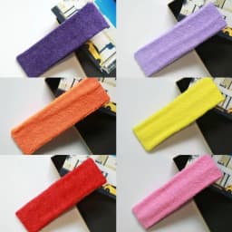 Towels pure cotton yoga basketball sports sweat-absorbing headband European and American hairband face washcotton headband