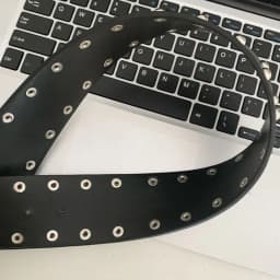 Heavy-Duty Designer Wide Women's Belt Gothic Punk Style Rivet Waist Belt American Y2k Dress Jeans Belt Streetwear