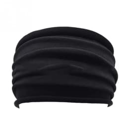 Women's wide edge solid color non-slip soft elastic headband Yoga running exercise Gym headband anti-perspirant cotton hea