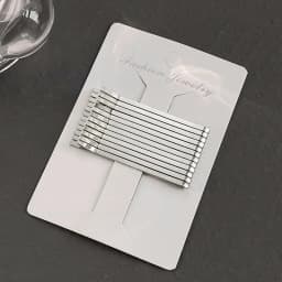 12pcs/set Women Silvery Solid Bobby Pin Hair Clip Casual Simple Fashion Hairstyle Hairpins Styling Girls Hair Accessories