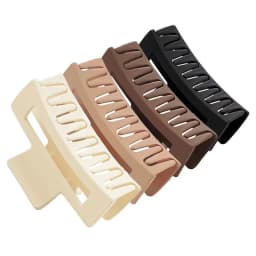 4Pcs/Set Women Girls Claw Clips Coffee Black Hair Claw Non-slip Crab Hairpins Barrette Fashion Hair Accessories Gifts