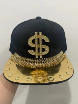 Men and Women New Handmade Cool Party Fashion Show Rivet Street Dance Fashion Cap