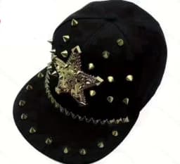 Men and Women New Handmade Cool Party Fashion Show Rivet Street Dance Fashion Cap