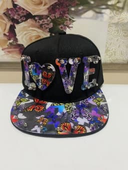 Men and Women New Handmade Cool Party Fashion Show Rivet Street Dance Fashion Cap