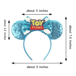 Disney Toy Story Ear Headband for Adults Mickey Mouse Ears Hairbands Women Alien Hair Accessories Girls Buzz Lightyear Headwear