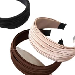 Korean Striped Wide Brim Headband Women 2025 New High Cranial Top Fashionable Hair Accessories