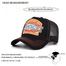 2025 New STATION Fishbone Embroidery Men's Street Skateboarding Hip Hop Hat Truck Hat Women's Leisure Sunshade Hat Baseball Hat