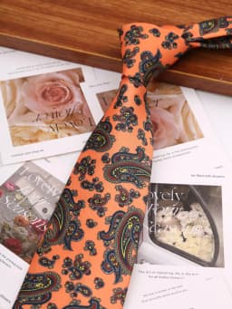 Vintage Ties Men's Fashion 8cm Graffiti Painting Floral Necktie For Men Wedding Business Soft Printing Tie Weding