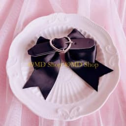 49MD 2pcs Harajuku Bowknot&Heart Hairpin Halloween Girls Ponytail Bangs Hair Clip