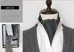 Red Scarf Festive Wedding Celebration Wedding Dress Photo Neck Scarf Men's Annual Meeting Banquet Shirt Collar Scarf Neck Warmer
