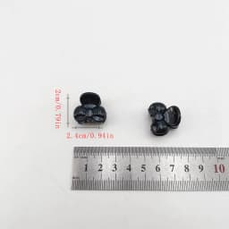 10/20/50/100 PCS Hair Claw Clips for Women 2cm Small bow Black Brown Transparent Plastic Mini Hairpin Barrettes Hair Accessorie