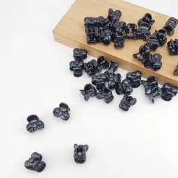 10/20/50/100 PCS Hair Claw Clips for Women 2cm Small bow Black Brown Transparent Plastic Mini Hairpin Barrettes Hair Accessorie