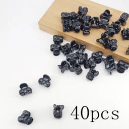 10/20/50/100 PCS Hair Claw Clips for Women 2cm Small bow Black Brown Transparent Plastic Mini Hairpin Barrettes Hair Accessorie