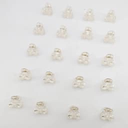 10/20/50/100 PCS Hair Claw Clips for Women 2cm Small bow Black Brown Transparent Plastic Mini Hairpin Barrettes Hair Accessorie