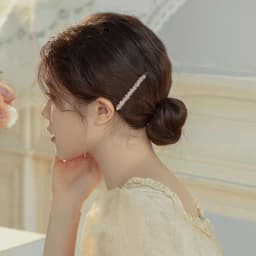 2pc Classic Simple Advanced Crystal Solid Hair Side Clips Retro Hairpin for Women Girls Korean Hair Accessories Ornament