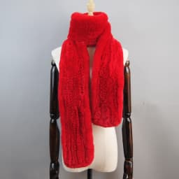 Women's Thick Warm Winter Fashion Brand Fur Muffler Real Fur Scarf High Quality Luxury Big Long Natural Rex Rabbit Fur Scarves