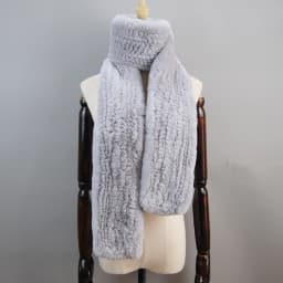Women's Thick Warm Winter Fashion Brand Fur Muffler Real Fur Scarf High Quality Luxury Big Long Natural Rex Rabbit Fur Scarves