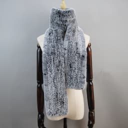 Women's Thick Warm Winter Fashion Brand Fur Muffler Real Fur Scarf High Quality Luxury Big Long Natural Rex Rabbit Fur Scarves