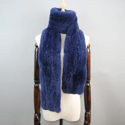 Women's Thick Warm Winter Fashion Brand Fur Muffler Real Fur Scarf High Quality Luxury Big Long Natural Rex Rabbit Fur Scarves