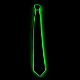 Retro Fashion Casual Suits Party Wedding EL Wire Neon Business Gift Luminous Tie LED Tie Glowing Tie Neck Ties