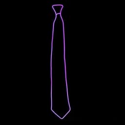 Retro Fashion Casual Suits Party Wedding EL Wire Neon Business Gift Luminous Tie LED Tie Glowing Tie Neck Ties