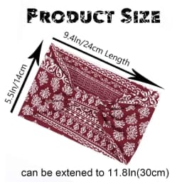 Retro Headbands Fashion Printed Wide Knotted Hair Bands Soft Cotton Head Wraps Headband for Women Sport Yoga Hair Accessories