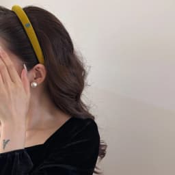 Autumn Winter Headband Navy for Women Girl Hair Band Vintage Kpop Sweets Hoop Makeup Korean Washing Leading Fashion Velvet Retro