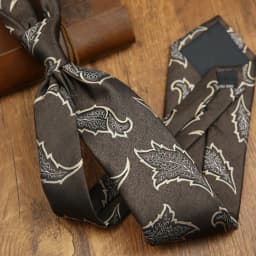 Autumn Winter Fashion Men's Ties 8CM Formal Business Casual Brown Green Striped Neckties Luxury Polyester Simple Style Neck Tie