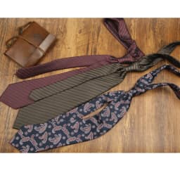 Autumn Winter Fashion Men's Ties 8CM Formal Business Casual Brown Green Striped Neckties Luxury Polyester Simple Style Neck Tie