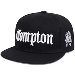 New Compton Cap Street Dance Snapback Hat Hip Hop Headwear for Men Women Adult Outdoor Casual Sun Baseball Cap