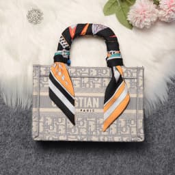 5*90cm French Romantic New Twill Silk Small Silk Scarf Women's Headband Tied Handbag Silk Scarf Fashion Small Scarf Wholesale
