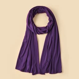 New mercerized cotton long scarf plain solid color scarf personalized trendy shawl women's neck scarf head covering headband