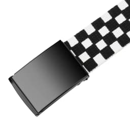 Unisex Canvas Belt with Checkered Double Color Casual Polyester (Polyester) All-Season