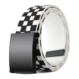 Unisex Canvas Belt with Checkered Double Color Casual Polyester (Polyester) All-Season