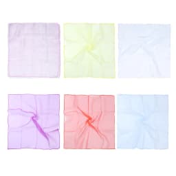 10/12Pcs Square Juggling Silk Scarves Soft Light Magic Trick Props For Dance Stage Movement Performance Accessories