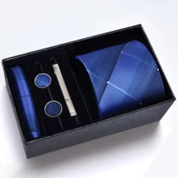 Fashion Handkerchief Wide Tie Sets Tie Clip Handmade Cravat Classic Business Men's Neck Tie Wedding