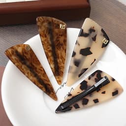 1pc Korean version exquisite square color blocked edge clip hair clip straight clip headband clip half ponytail horizontal clip