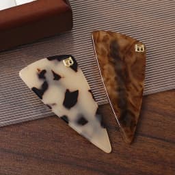 1pc Korean version exquisite square color blocked edge clip hair clip straight clip headband clip half ponytail horizontal clip
