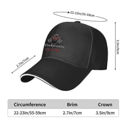 Vulcan VN 1700 Piston 2nd Baseball Cap beach hat Hood Military Tactical Cap western Hat Women's Golf Wear Men's