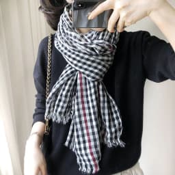 Luxury Plaid Cotton Linen Women's Scarf Autumn Warm Neckerchief Pashmina Foulard Female Soft Bufanda Muffler Scarves