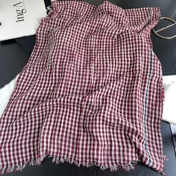 Luxury Plaid Cotton Linen Women's Scarf Autumn Warm Neckerchief Pashmina Foulard Female Soft Bufanda Muffler Scarves