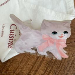 1PC Cute cartoon puppy scratch clip, new model, high-end and sweet temperament clip headband at the back of the head