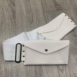 Unisex Stretchy Hajj Belt Wide Oxford Cloth Studded Waist Belt Waist Bag Waist Strap Umrah Girdle