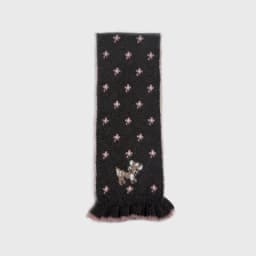 Ladies' Scarves Korean Cartoon Deer Floral Kawaii Sweet Versatile Cute Scarfs Thicked Warm High-quality Cashmere Knitted Scarfs