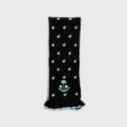 Ladies' Scarves Korean Cartoon Deer Floral Kawaii Sweet Versatile Cute Scarfs Thicked Warm High-quality Cashmere Knitted Scarfs