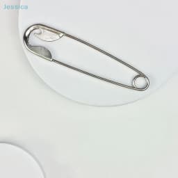 ♥Large Safety Pin Metal Clip, Personalized Oversized Thick Paperclip Hairpin Headwear Gifts